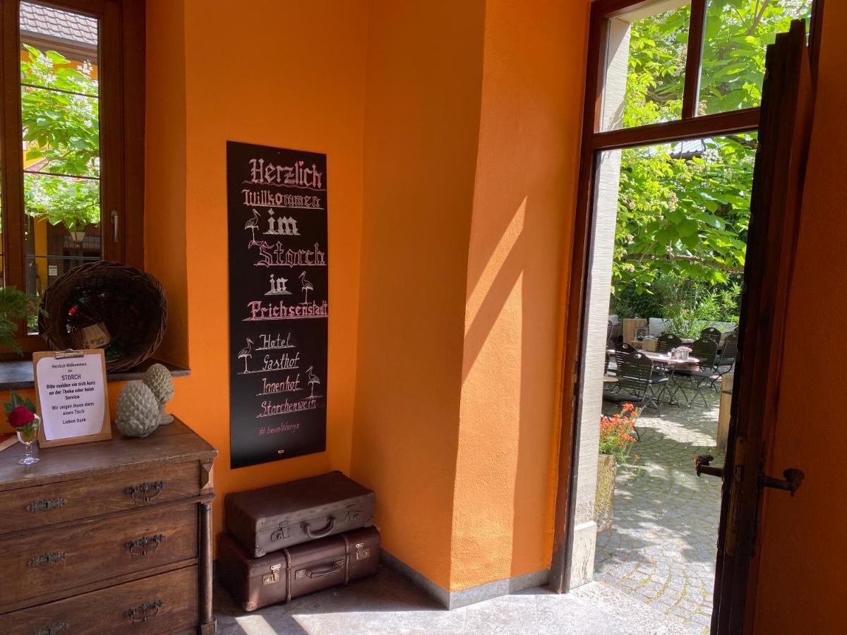 Gasthof Zum Storch Prichsenstadt Zewnętrze zdjęcie
