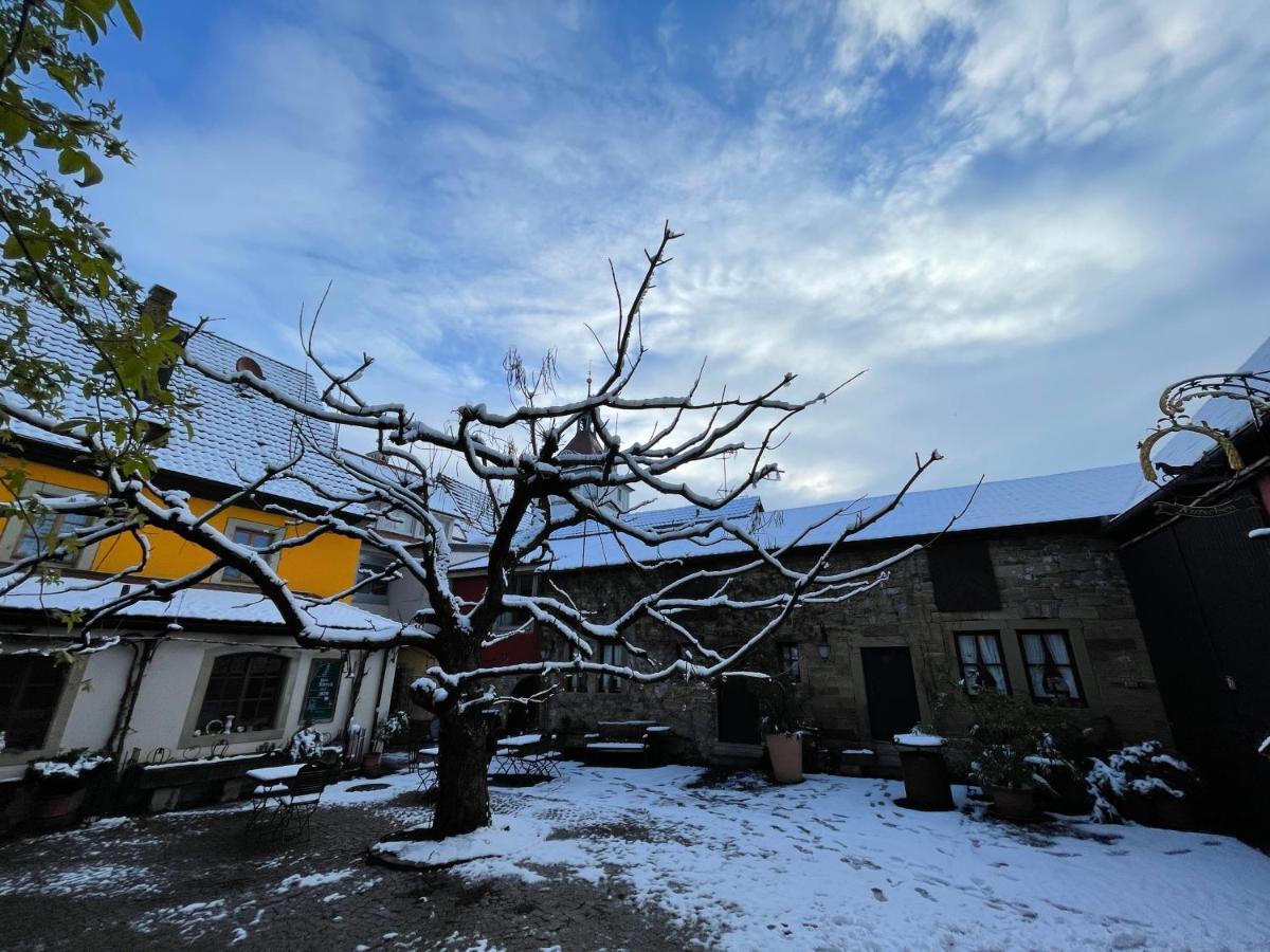 Gasthof Zum Storch Prichsenstadt Zewnętrze zdjęcie