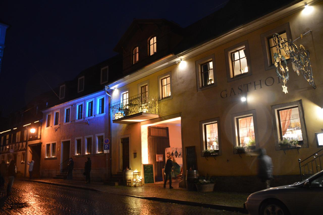 Gasthof Zum Storch Prichsenstadt Zewnętrze zdjęcie