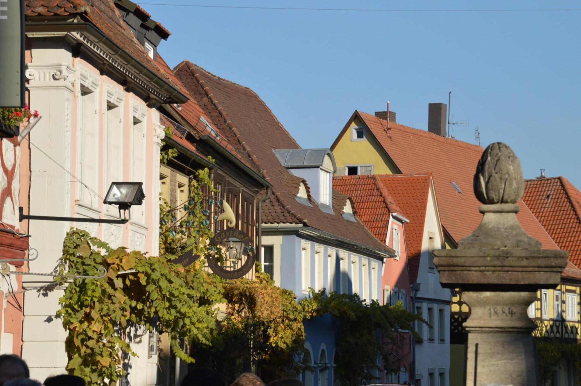 Gasthof Zum Storch Prichsenstadt Zewnętrze zdjęcie